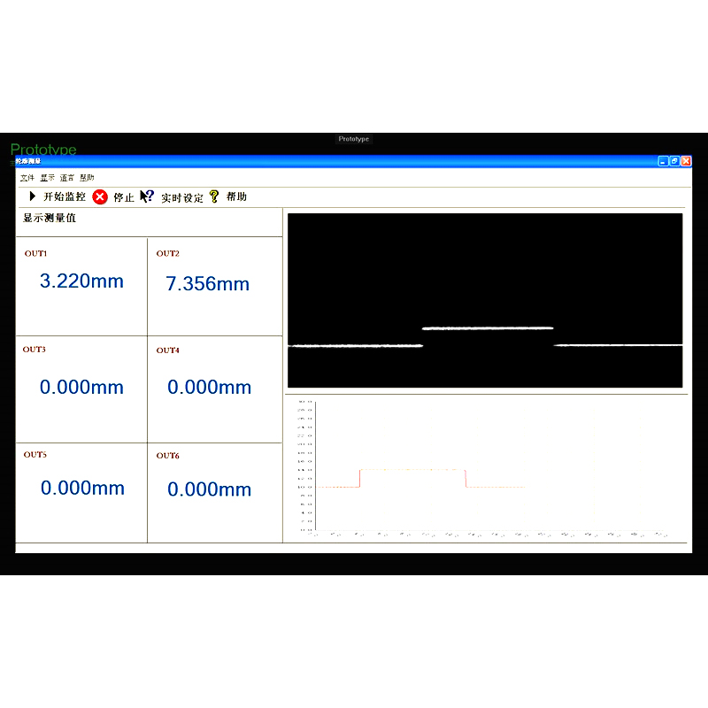 LS系列3D轮廓传感器检测软件